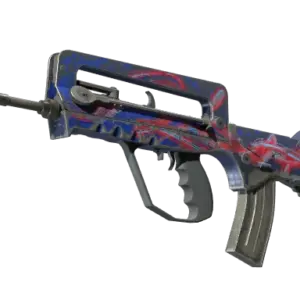 StatTrak™ FAMAS | Afterimage (Well-Worn)