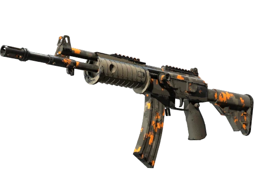 StatTrak™ Galil AR | Orange DDPAT (Well-Worn)
