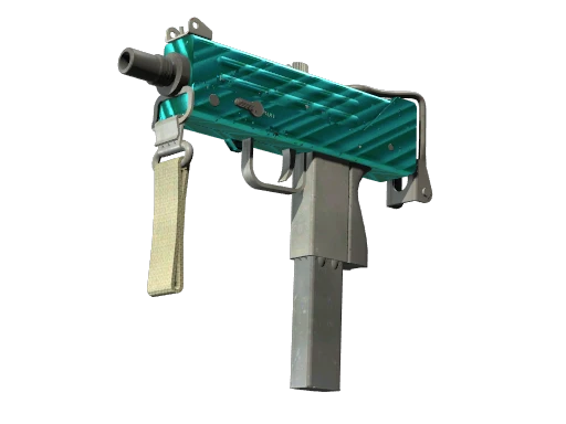 StatTrak™ MAC-10 | Malachite (Well-Worn)