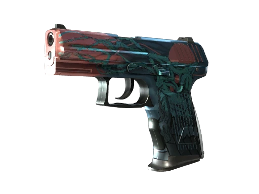 StatTrak™ P2000 | Gnarled (Minimal Wear)