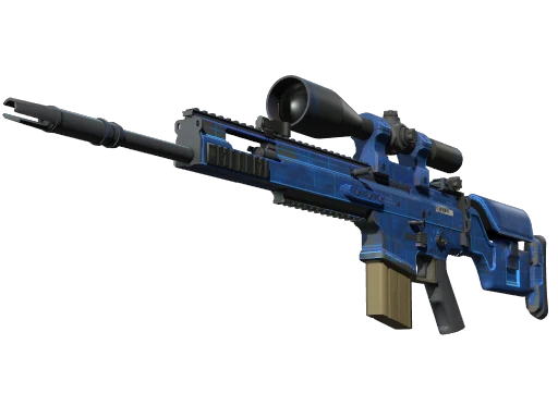 StatTrak™ SCAR-20 | Blueprint (Well-Worn)