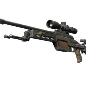 StatTrak™ SSG 08 | Death's Head (Battle-Scarred)