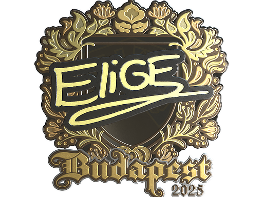Sticker | EliGE (Gold) | Budapest 2025