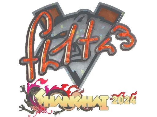Sticker | FL1T (Glitter) | Shanghai 2024