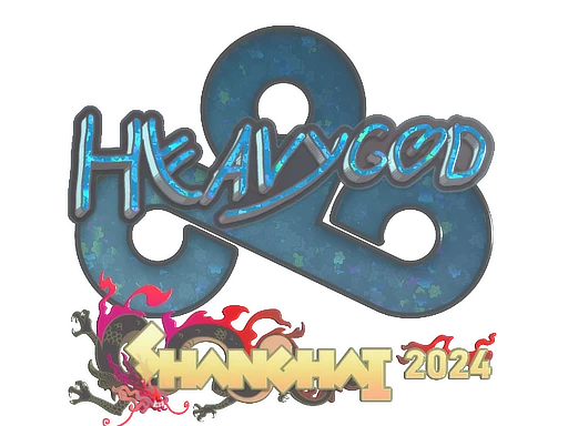 Sticker | Heavygod (Glitter) | Shanghai 2024