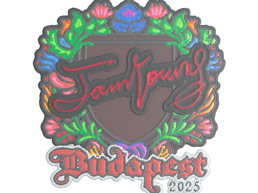 Sticker | JamYoung (Embroidered) | Budapest 2025