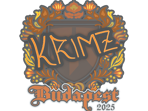 Sticker | KRIMZ | Budapest 2025