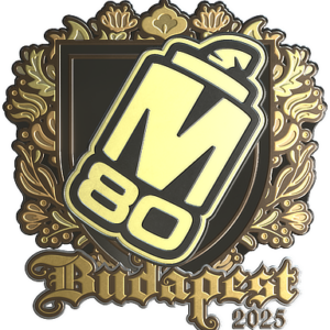 Sticker | M80 (Gold) | Budapest 2025