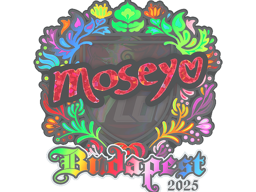 Sticker | Moseyuh (Holo) | Budapest 2025