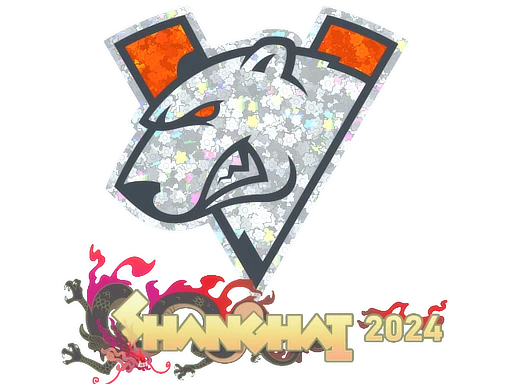Sticker | Virtus.pro (Glitter) | Shanghai 2024