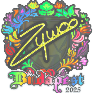 Sticker | ZywOo (Holo) | Budapest 2025