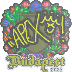 Sticker | apEX (Embroidered) | Budapest 2025