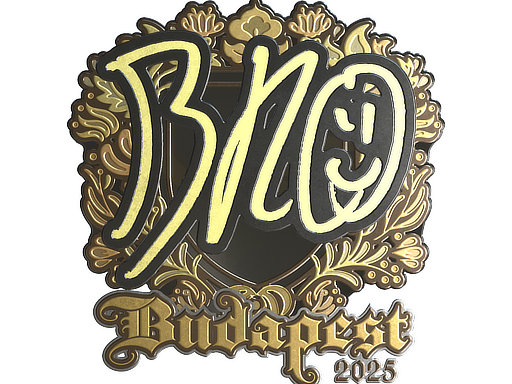 Sticker | br0 (Gold) | Budapest 2025