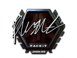 Sticker | flusha (Foil) | London 2018