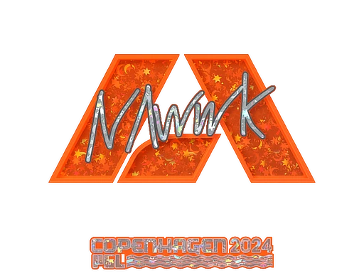 Sticker | nawwk (Glitter) | Copenhagen 2024