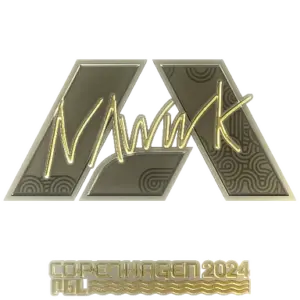Sticker | nawwk (Gold) | Copenhagen 2024