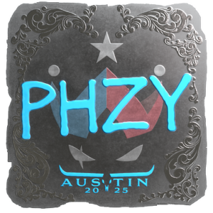 Sticker | phzy (Foil) | Austin 2025