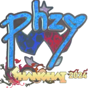 Sticker | phzy (Holo) | Shanghai 2024