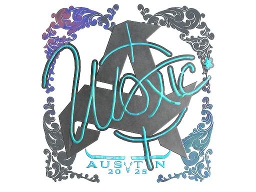 Sticker | woxic (Holo) | Austin 2025