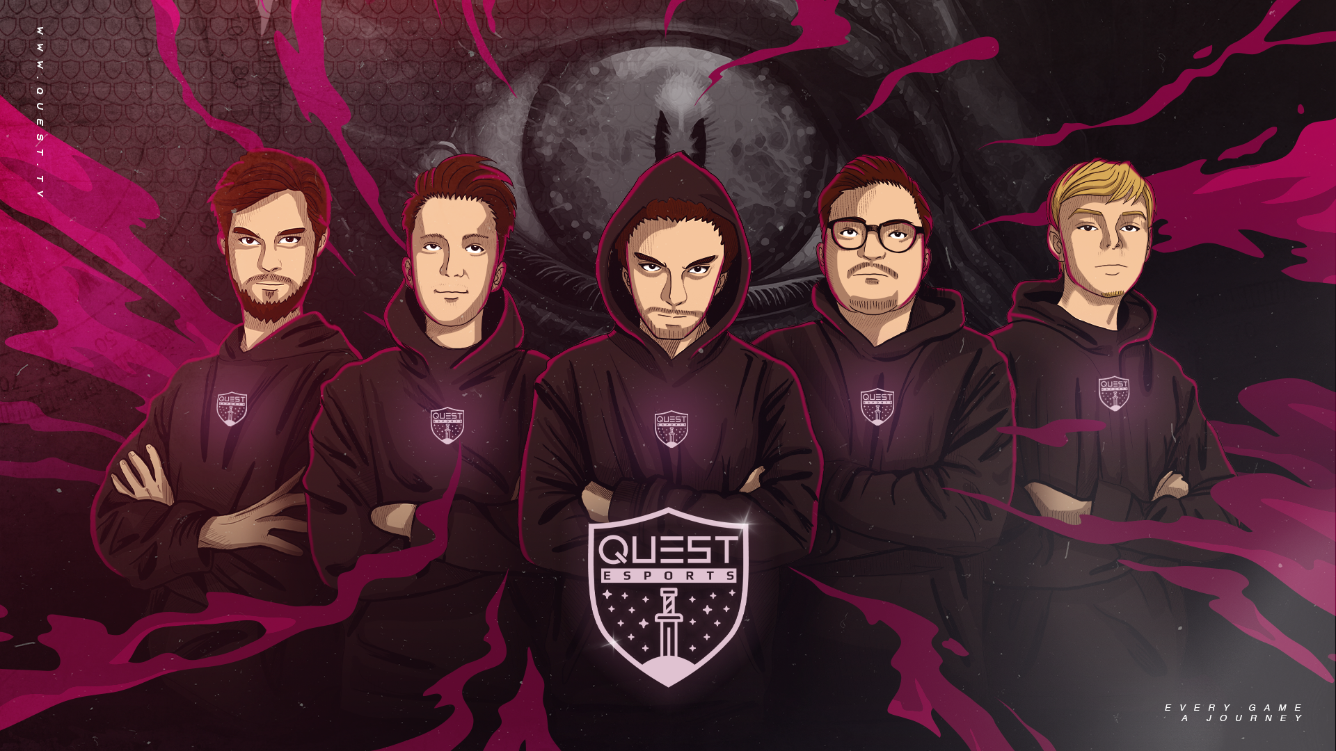 Team Wallpaper - Quest Esports, Season 10, #1