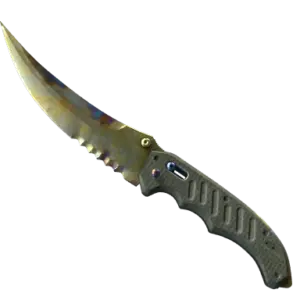 ★ StatTrak™ Flip Knife | Case Hardened (Well-Worn)
