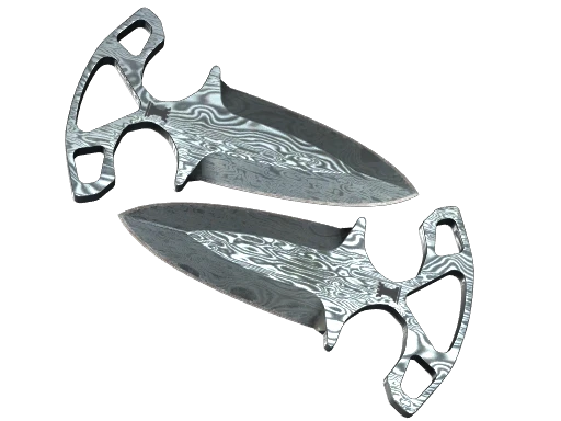 ★ StatTrak™ Shadow Daggers | Damascus Steel (Battle-Scarred)