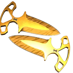 ★ StatTrak™ Shadow Daggers | Tiger Tooth (Minimal Wear)