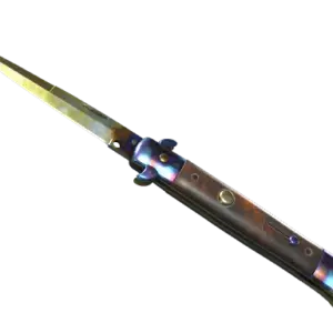 ★ StatTrak™ Stiletto Knife | Case Hardened (Well-Worn)