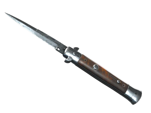 ★ StatTrak™ Stiletto Knife | Damascus Steel (Minimal Wear)