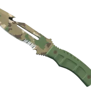 ★ StatTrak™ Survival Knife | Forest DDPAT (Well-Worn)