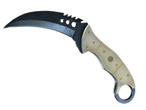 ★ StatTrak™ Talon Knife | Blue Steel (Well-Worn)