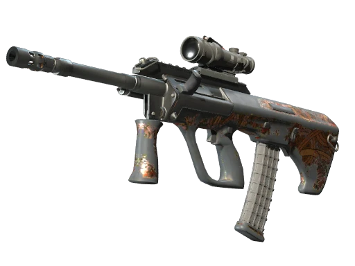 AUG | Flame Jörmungandr (Battle-Scarred)