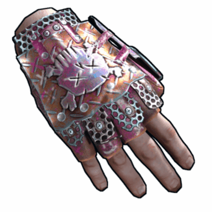 Apocalyptic Roadsign Gloves