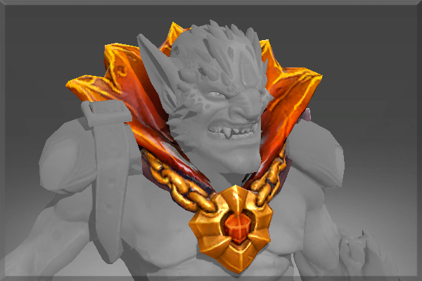 Autographed Mantle of Hell's Ambassador