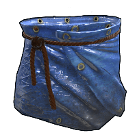 Blue Tarp Skirt