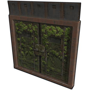 Cobalt Jungle Container Doors