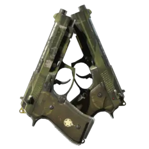 Dual Berettas | Retribution (Well-Worn)