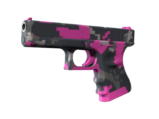 Glock-18 | Pink DDPAT (Minimal Wear)