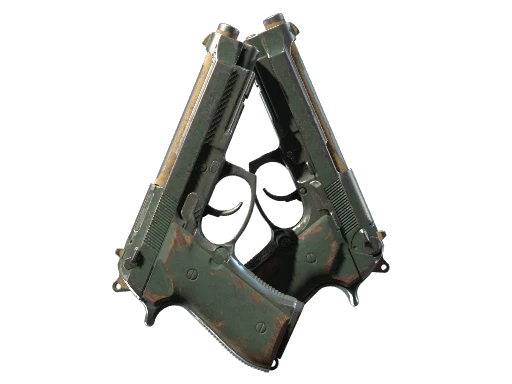 Souvenir Dual Berettas | Contractor (Battle-Scarred)