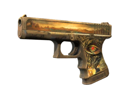 Souvenir Glock-18 | Ramese's Reach (Well-Worn)