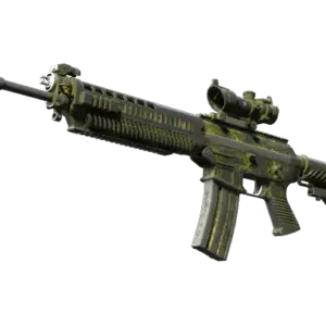 Souvenir SG 553 | Gator Mesh (Battle-Scarred)
