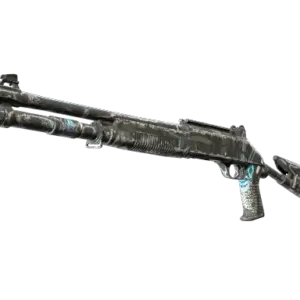 Souvenir XM1014 | Blue Tire (Well-Worn)