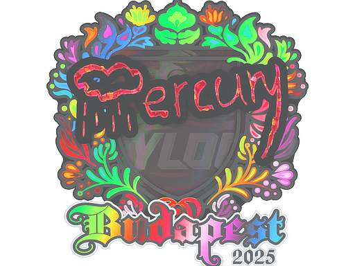 Sticker | Mercury (Holo) | Budapest 2025