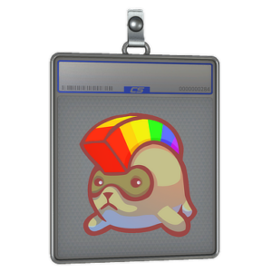 Sticker Slab | Hamster Hawk