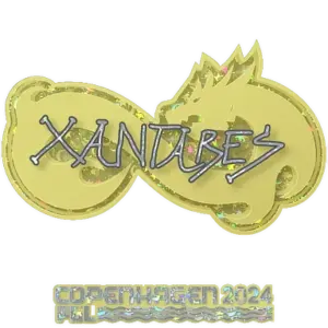 Sticker | XANTARES (Glitter) | Copenhagen 2024