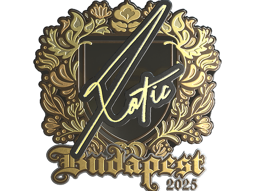 Sticker | XotiC (Gold) | Budapest 2025