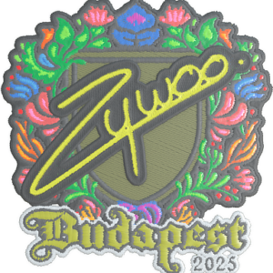 Sticker | ZywOo (Embroidered) | Budapest 2025