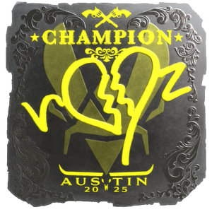 Sticker | ropz (Foil, Champion) | Austin 2025