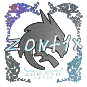 Sticker | zont1x (Holo) | Austin 2025