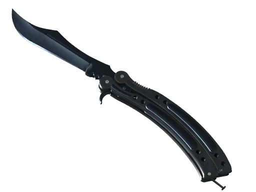 ★ Butterfly Knife | Blue Steel (Factory New)